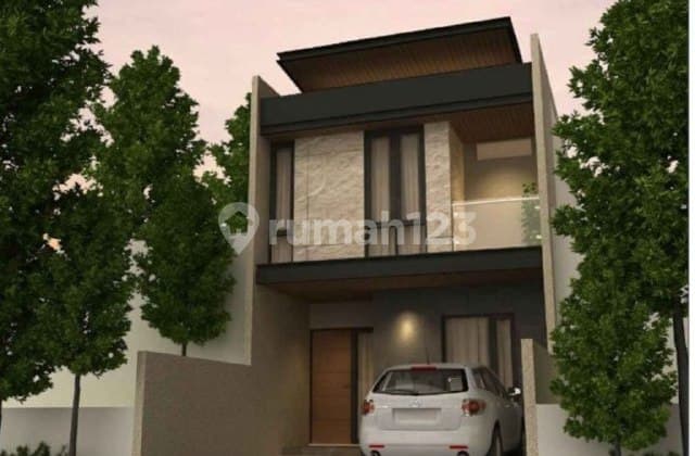 Rumah Manyar Tompotika New Minimalis, Row 3 Mobil