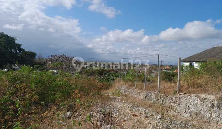 12 Are Land For Sale Freehold With Ocean View - In Jimbaran -Pj014