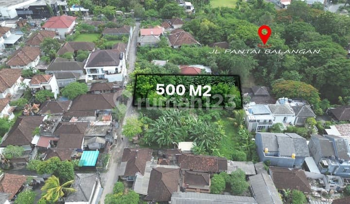 Balangan Cheap Land for Sale in a Strategic Environment with Many Villas