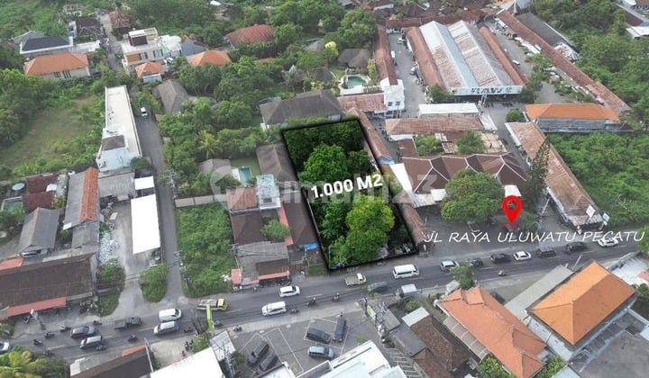 Land Uluwatu Main Road Good For Buisness Commercial Resto Etc