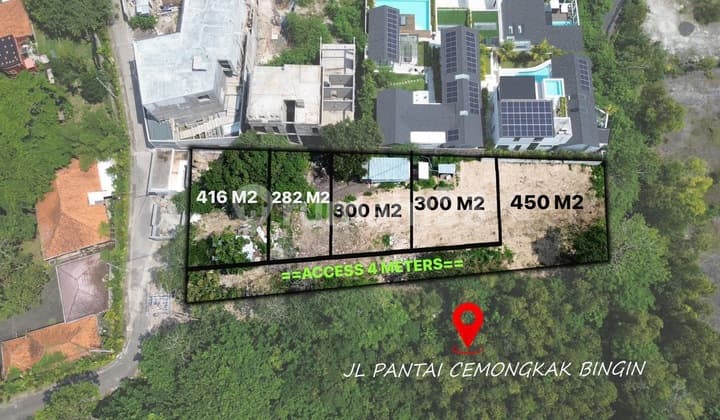 Bingin Land For Lease Stunning Ocean View Best Location Pecatu