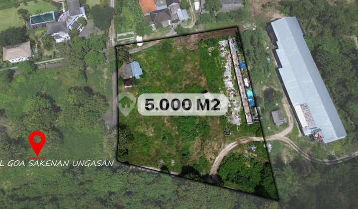 Ungasan Tanah Dijual Murah View Laut Cocok untuk Villa Rumah Dll