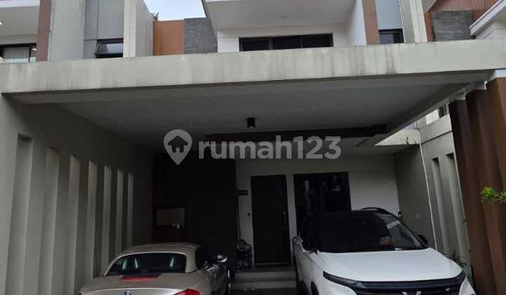 Rumah 2 Lantai Furnih di Podomoro Golf View Bogor