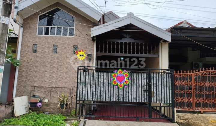 Rumah Tingkat Taman Harapan Baru Lokasi Bagus Belakang Ruko