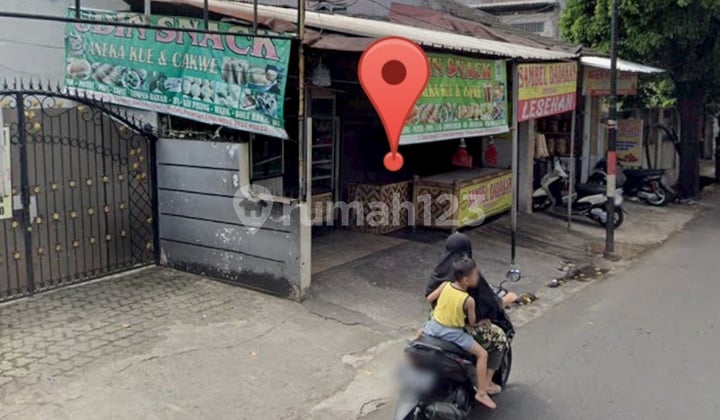 Dijual Rumah + 3 Toko Pinggir Jalan Batu Ampar Condet Jaktim Luas 799 M2