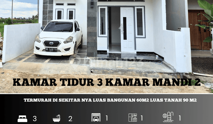 Rumah Tanpa D P Kamar Tidur 3 Kamar Mandi 2