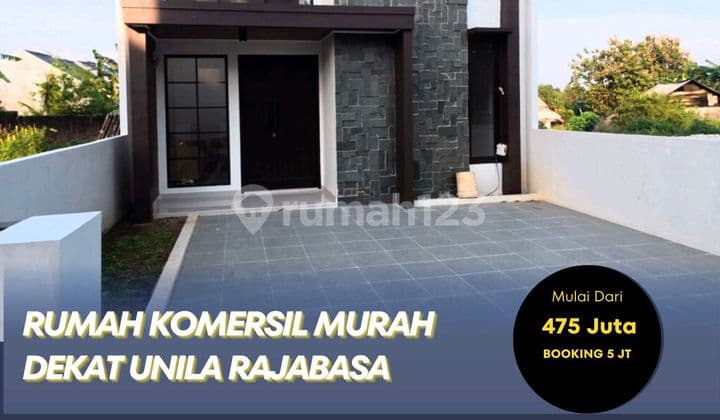 Rumah Kamar Tidur 3 Scandinavian Dekat Poltek Unila