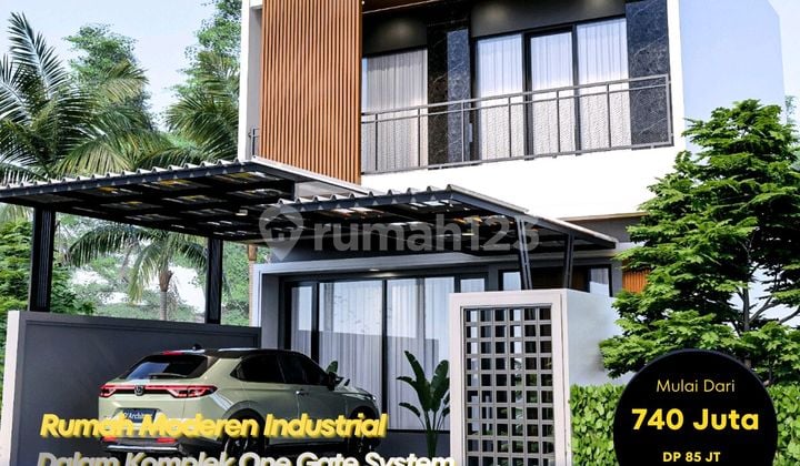 Rumah Moderen Industrial One Gate System