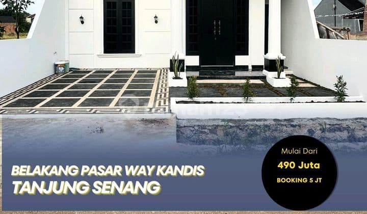 Rumah Siap Huni Way Kandis Tanjung Senang Bandar Lampung
