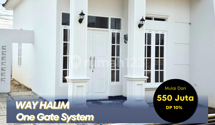 Gate Way Halim Bandarlampung Beautiful House at Rs Urip Sumoharjo, Jl. Urip Sumoharjo No.200, Gunung Sulah, Way Halim, Kota Bandar Lampung, Lampung, Indonesia, 35136, Way Halim SHM