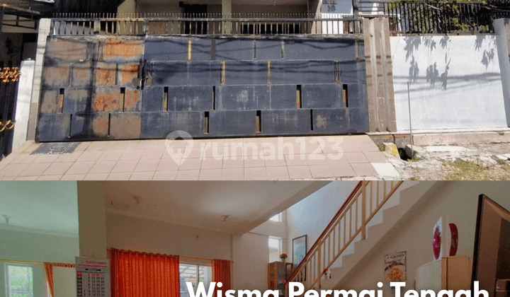 Rumah Wisma Permai Tengah Row Jalan 2 Mobil