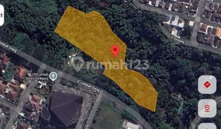 Malang Business Land in Dieng Valley Near Citraland Housing