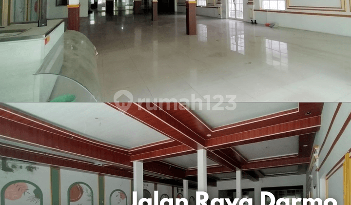 Rumah Usaha Pusat Kota Jl Raya Darmo, Hadap Timur