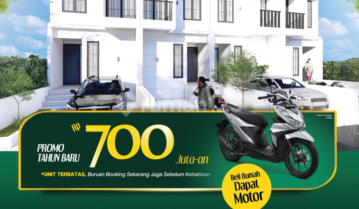 Rumah Dalam Cluster Cuma 10 Unit