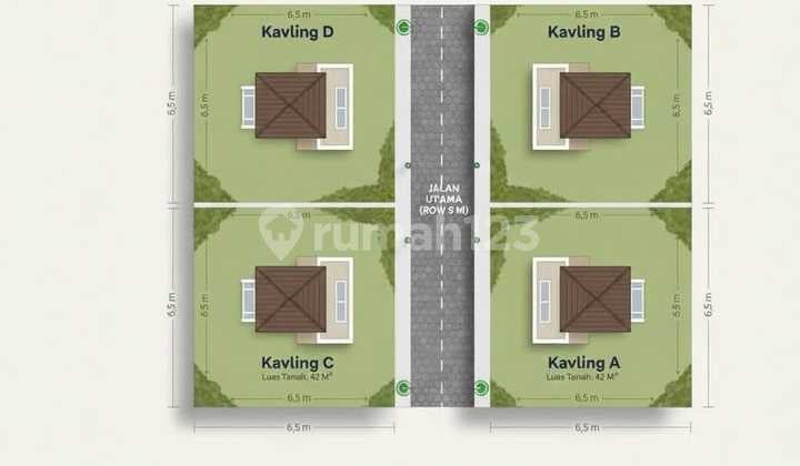 Rumah Baru Konsep Mewah Harga Terjangkau