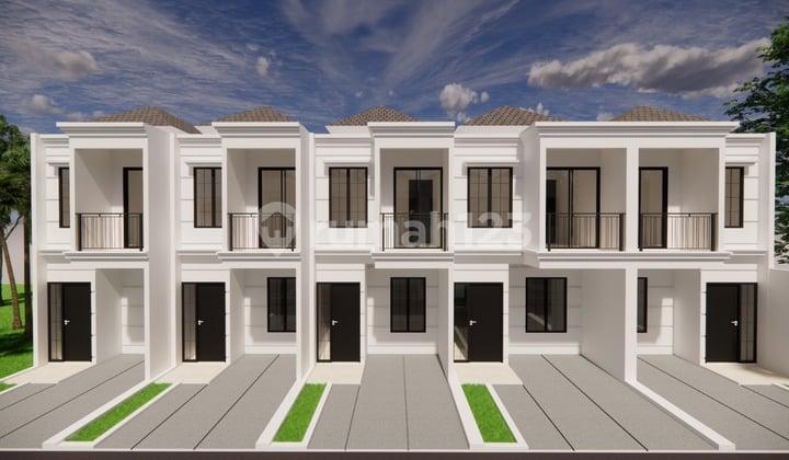 Rumah Dalam Cluster Dua Lantai Harga Nego