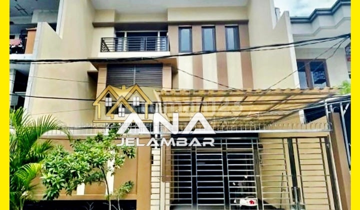 Ana Rumah Kav Polri Luas 8X20m 3Lt Hadap Timur Lokasi Bagus Jelambar - * Good- Deal !!*