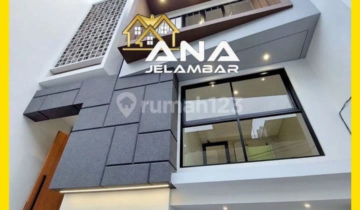 Ana* New House in Kav.Polri Area 7x15m 3 Floors Minimalist Comfortable Location Jelambar - * Good-Deal!!*