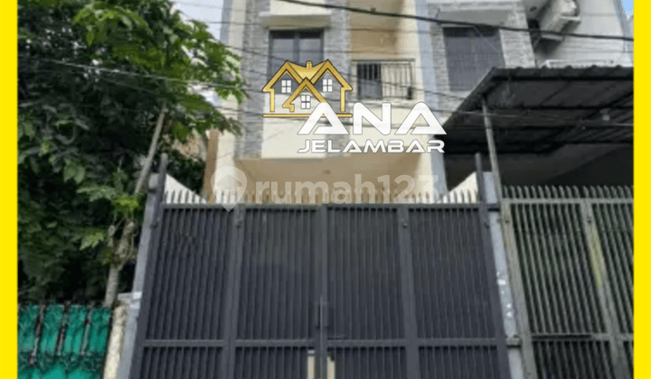 Ana Rumah Sewa di Kav Polri Luas 3.7X15m 3Lt Bebasbanjir Jelambar - * Good- Deal !!*