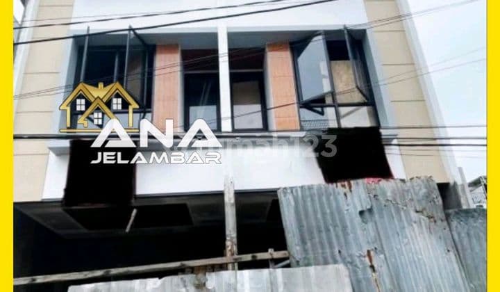 Ana Rumah Baru 3.5Lt Luas 3.5X15m Hadap Timur di Jelambar - * Good- Deal !!*