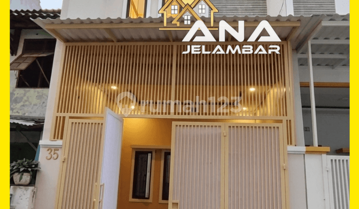 Ana Rumah Semi Furnish 3Lt Luas 4.5X12.5m di Tanjung Duren - * Good- Deal !!*