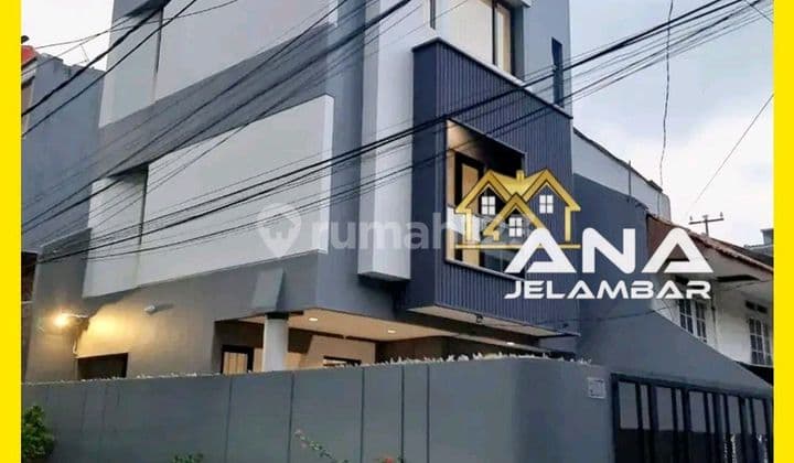 Ana Rumah Baru 3.5lt, Luas 75m2 Posisi Hoek Jarang Ada Di Jelambar - * Good- Deal !!*