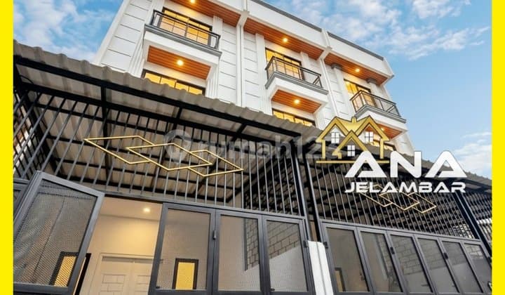 Ana New House 3.75F Area 4X15m Modern Minimalist with Rooftop in Duri Kepa, Kebon Jeruk - * Good Deal !!*