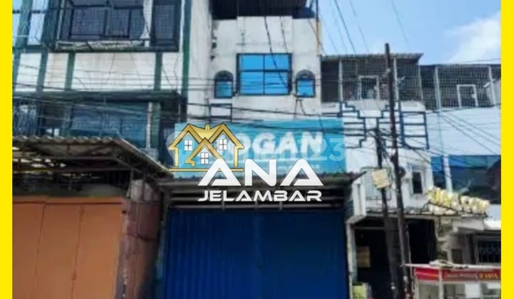 Ana Ruko Plong 4Lt Luas 4.3X29m di Jalan Raya Jelambar Cocok Usaha dan Investasi Lokasi Strategis - * Good- Deal !!*