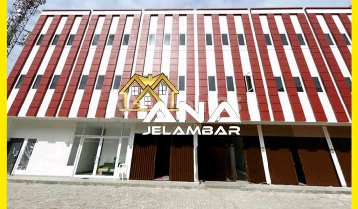 Ana Ruko Baru 3.5Lt Luas 4X16m Plong Hadap Timur di Jelambar - * Good- Deal !!*