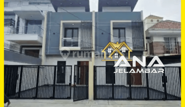 Ana Rumah Baru 2Lt Luas 5X25m Hadap Timur di Meruya - * Good- Deal !!*