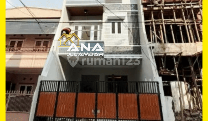 Ana Rumah Baru 3.5Lt Luas 6X15m2 Dalam Komplek Hadap Barat Laut Jln 2 Mobil di Tomang - * Good- Deal !!*