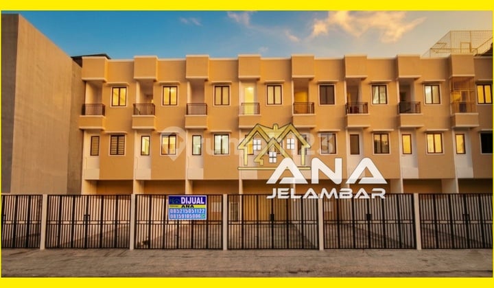 Ana New Shop House 3.5 Floors Area 4.02x31m Wide Open Suitable for Business Container Access Road In Jelambar - *Good deal!!*