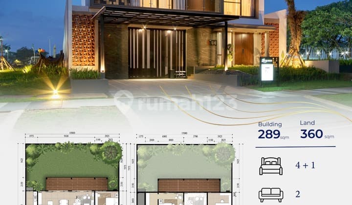 Siap Huni, Rumah, 2 Lantai, SHM, Dekat Tempat Ibadah, Ada di Lingkungan Islami