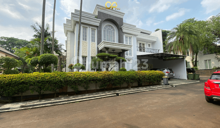 Rumah Hoek Mewah Furnished Dalam Komplek Elite Bintaro Jaya
