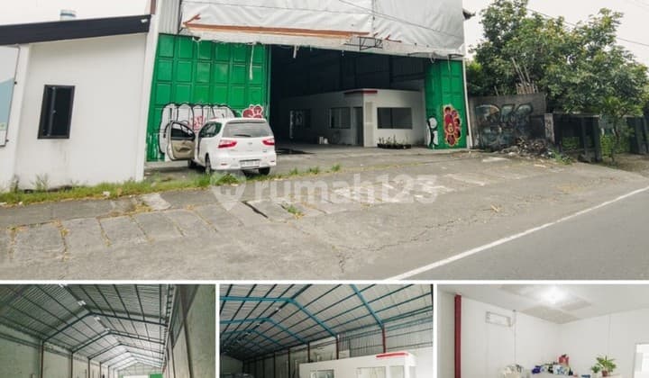 Gudang Luas di Ringroad Selatan - Lokasi Strategis untuk Bisnis Anda