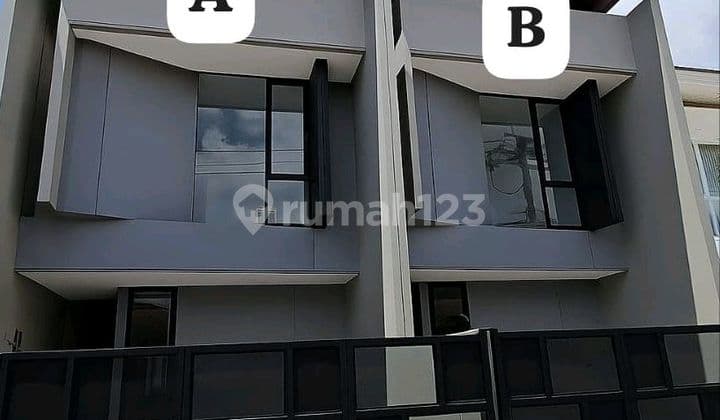 Rumah Baru Gress Model Modern Minimalis Lokasi Rungkut Surabaya Timur