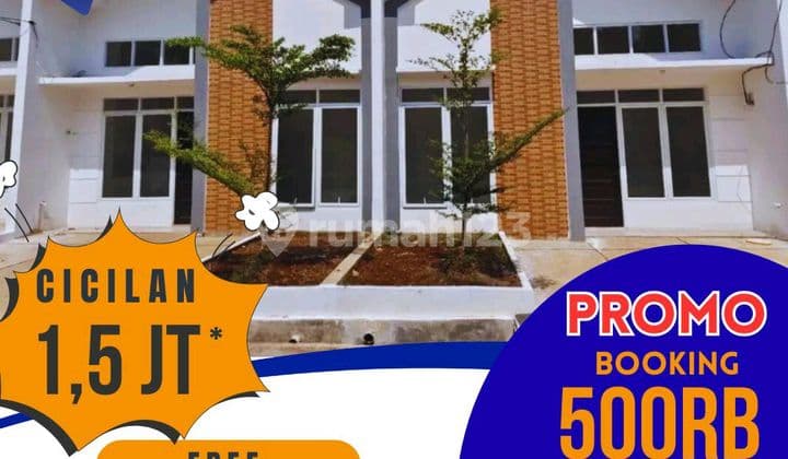 Rumah Tipe 36/72 Bebas Banjir Tanpadp