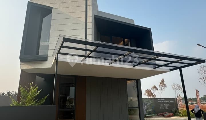 Rumah Konsep Industrial Living 2 Lantai Bebas Banjir