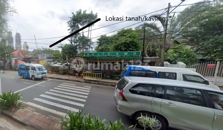 Tanah Strategis Lokasi Premium Cocok untuk Usaha di Pinggir Jalan Raya Menteng - Jakarta Pusat