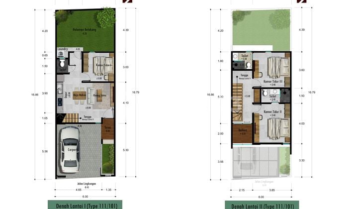 Elite Housing Under Construction, Ready Units Available for Purchase, Located in Cargo, Ubung, North Denpasar.