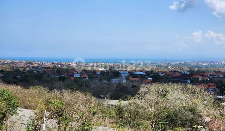 Exclusive Land Plot for Sale with Breathtaking Unobstructed Ocean & Airport View in Nusa Dua, Bali