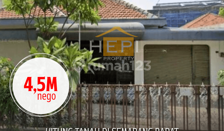 Dijual Rumah Hitung Tanah di Karangwulan Semarang Barat