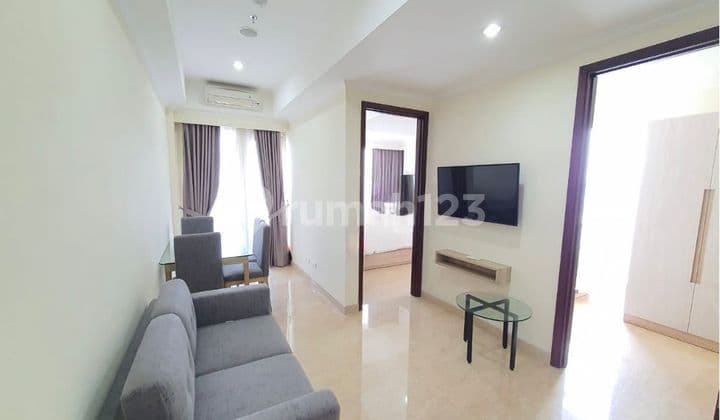 For Sale Good Unit Menteng Park Saphire Apartment Full Furnished