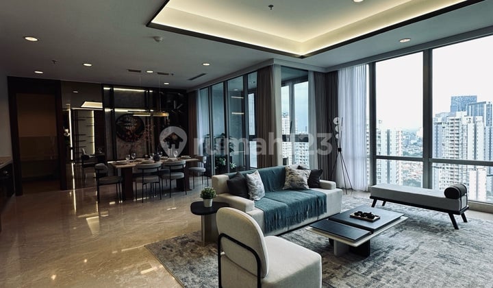 Apartemen Private Lift di Cbd Kuningan Apartemen Serenity 3 Kamar Tidur Furnished Bagus