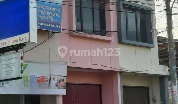 For Rent Fast 2-Story Shop House in Pondok Ungu Permai Sector 5, Bekasi