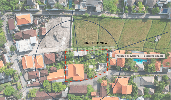 Rare 10.5 Are Land Opportunity In Berawa, Steps Away From The Beach