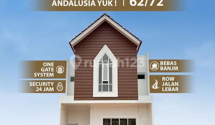 Jual Rumah 2 Lantai Islami Bebas Banjir,Area Cikeas, Cicadas Kabupaten Bogor, Akad Syar'i, Angsuran Flat, Promo Angsuran KPR, Cash Bertahap, Cash Keras
