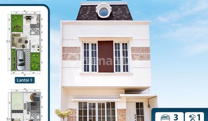 Rumah 2 Lantai Termurah Strategis di Jakarta Timur