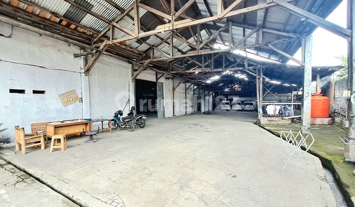 Dijual Gudang Area Padalarag Lengkap dengan Kantor dan Fasilitas Lainnya. Bentuk Tanah Menggentong & Hadap Timur Laut