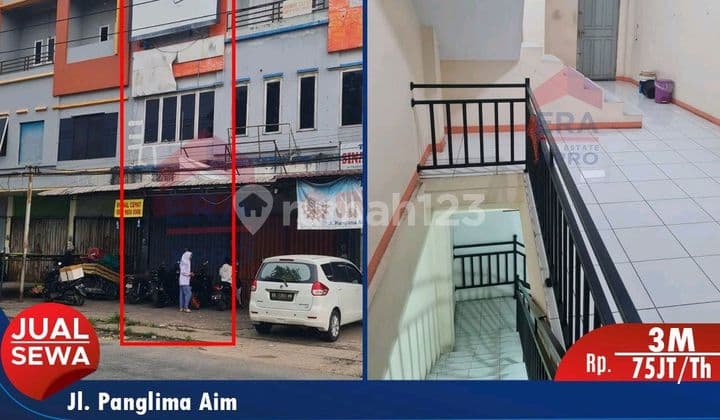 Ruko Panglima Aim Disewakan